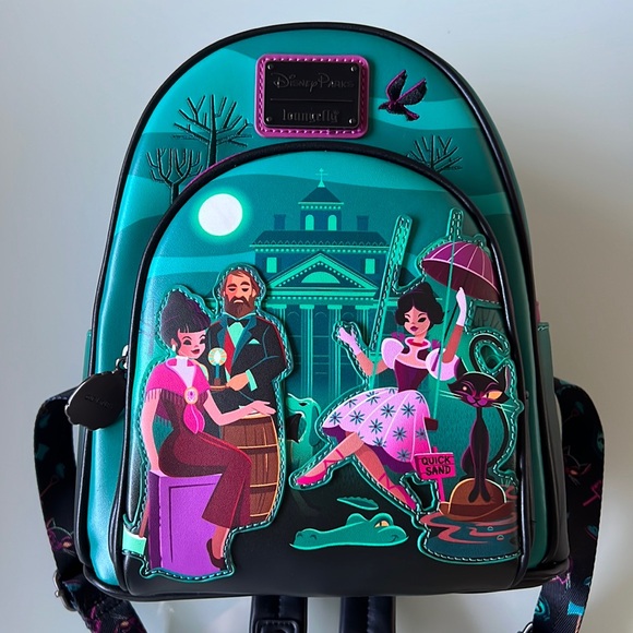 Disney Handbags - Exclusive Disney Club 33 - 55th Anniversary of the Haunted Mansion Loungefly